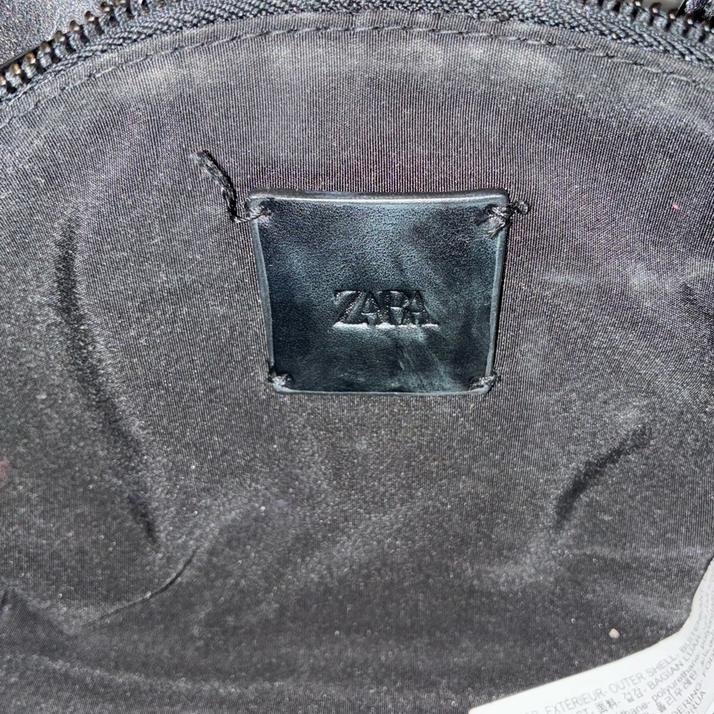 ZARA Geometrical Mini City Bag - black - Picture 2 of 8